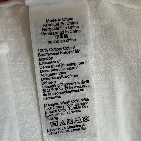 J. Crew Tiered rope-tie sundress Cotton Sz L/XL Vacation Resort - Picture 8 of 8